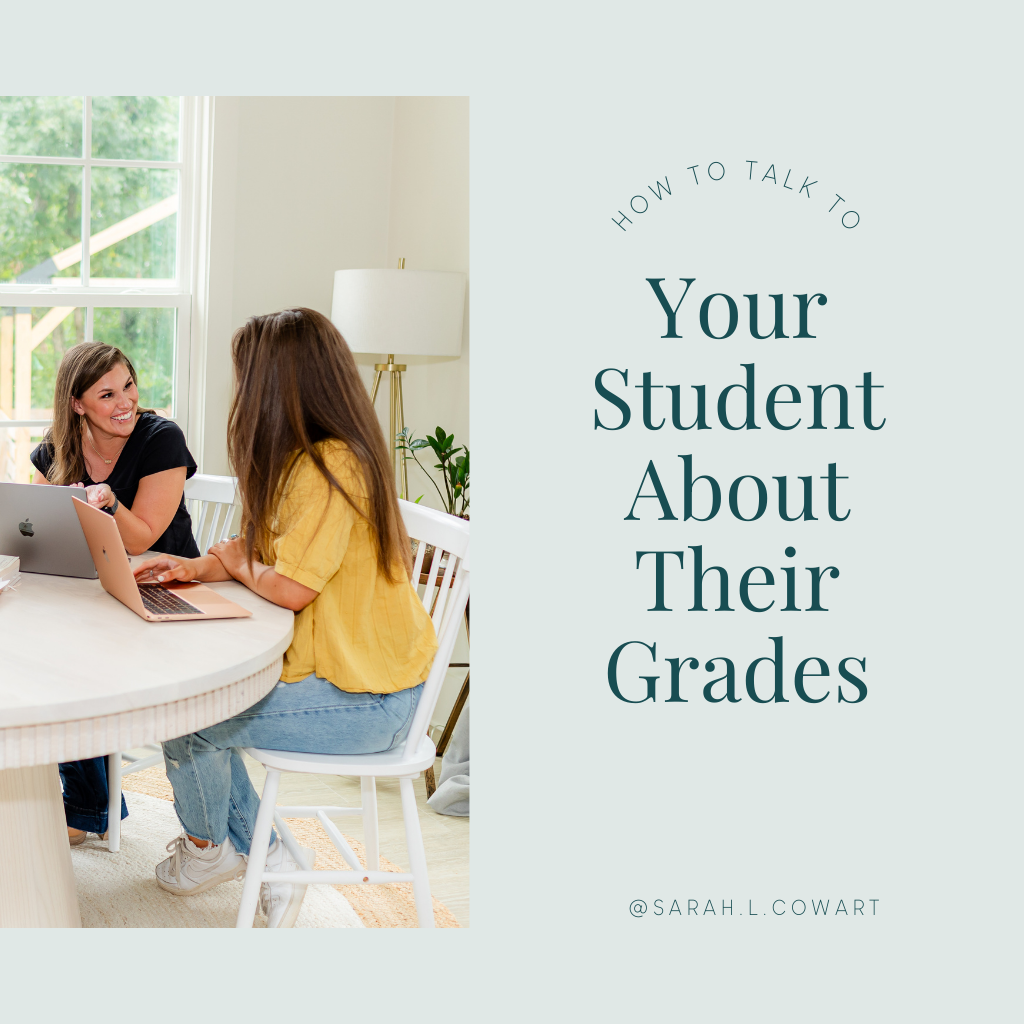 If there were challenges that your student faced this past semester, discussing grades can be an uncomfortable situation.
